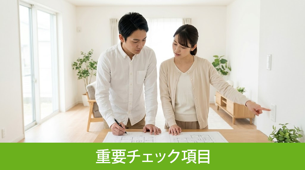 後悔しない建物選びの重要チェック項目