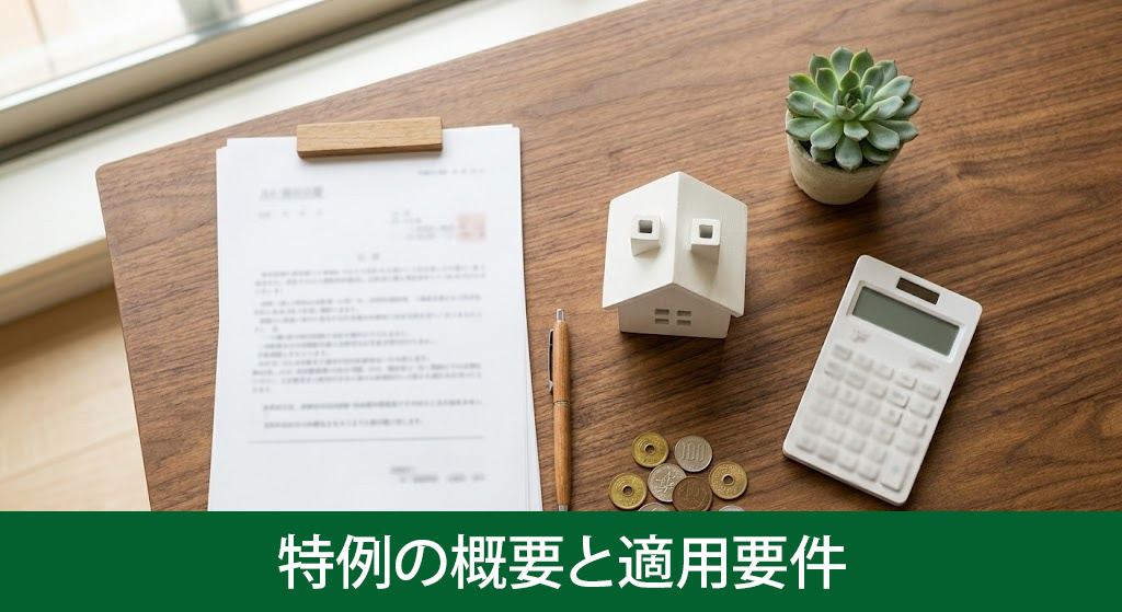 相続税の取得費加算の特例の概要と適用要件