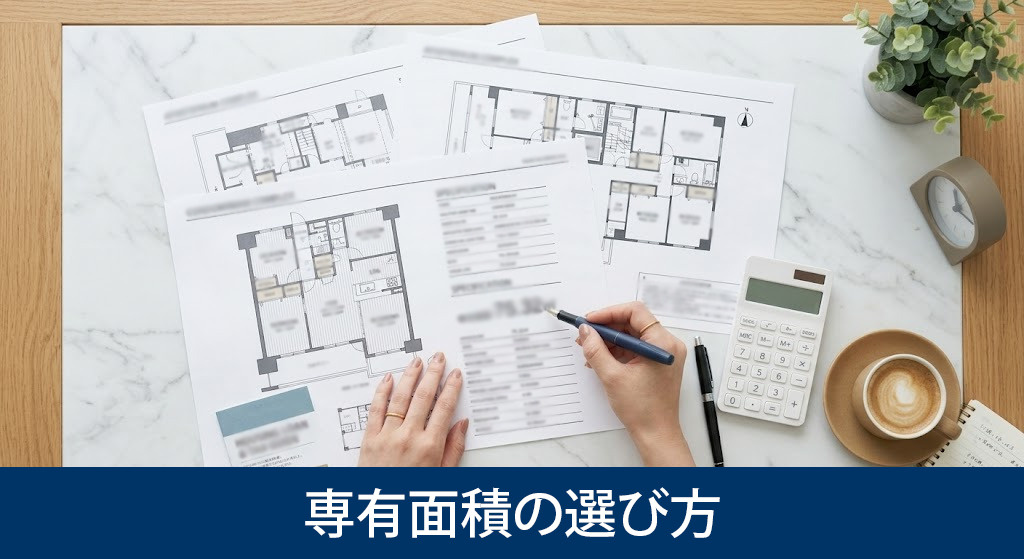 ローンや税制で有利になる専有面積の選び方