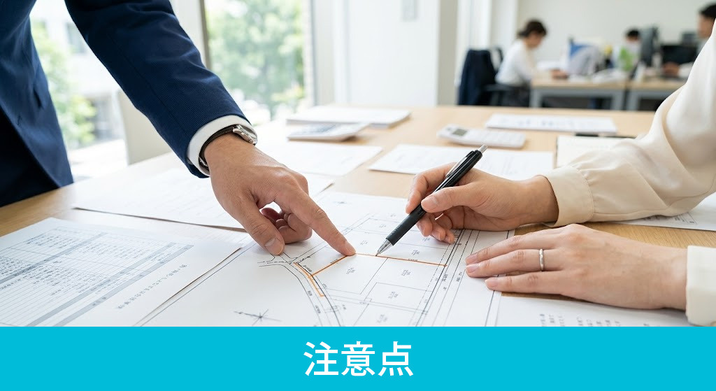越境している不動産を売却する際の注意点