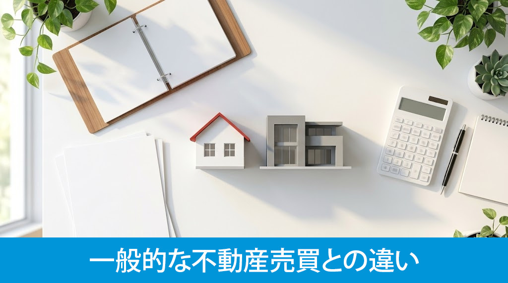 一般的な不動産売買との違い