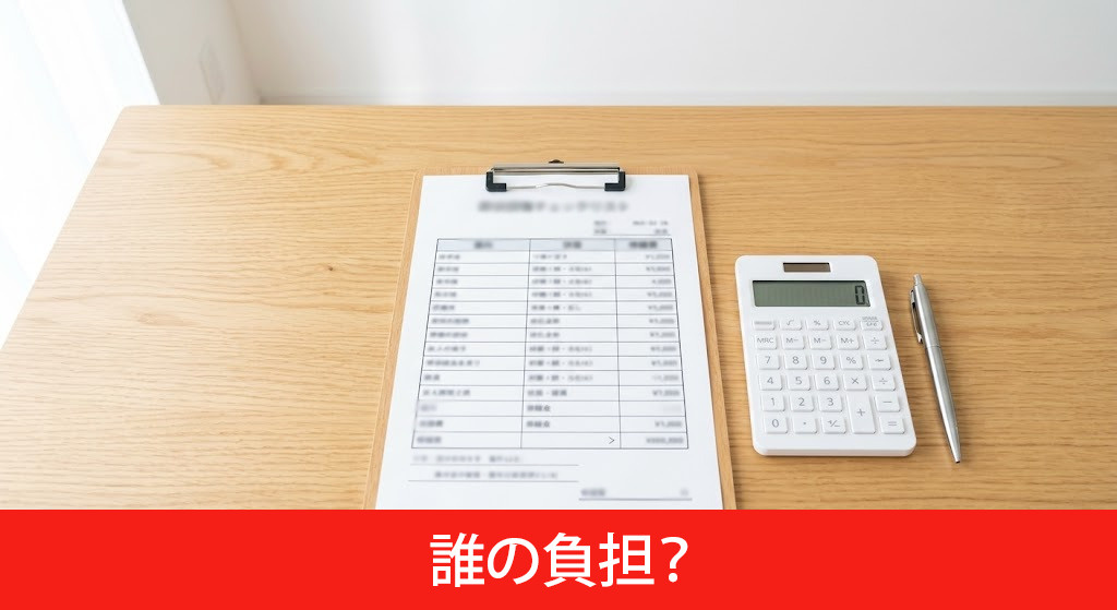 壁のへこみ修繕は誰の負担?