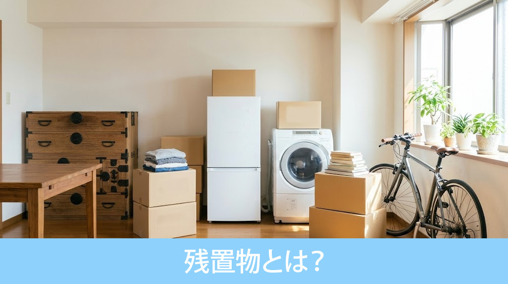 残置物とは?
