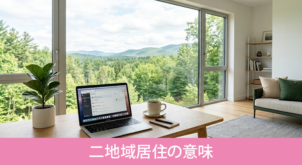 二地域居住の意味