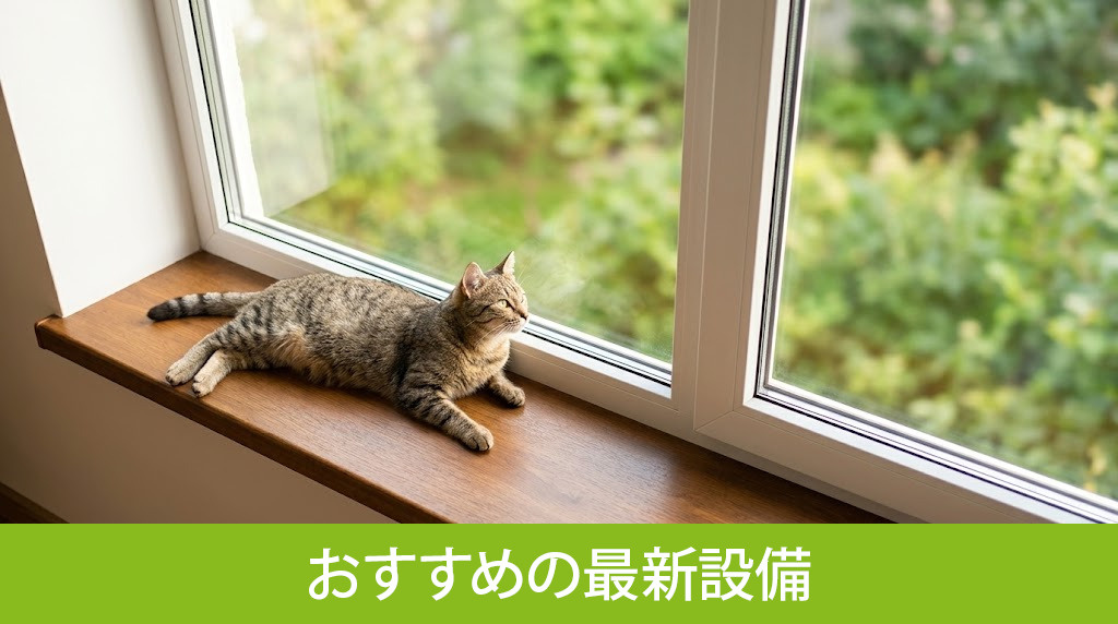 猫との生活を豊かにするおすすめの最新設備
