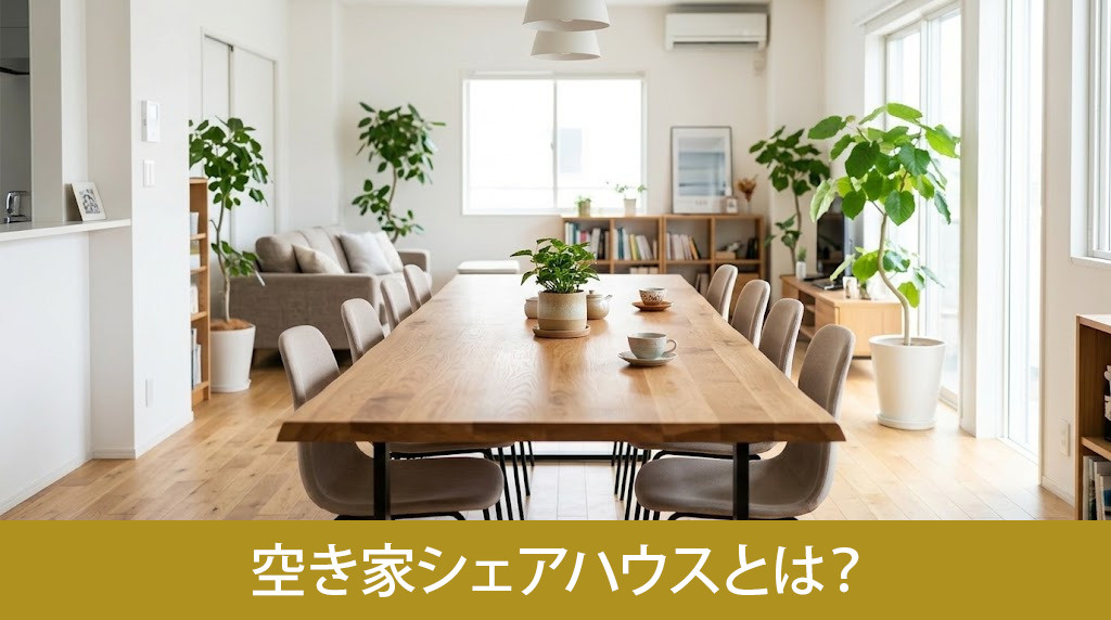 空き家シェアハウスとは?