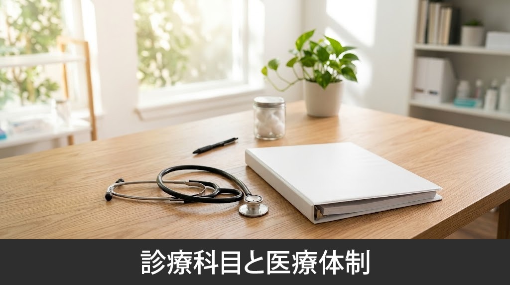 「阿梨花病院大津」の診療科目と医療体制