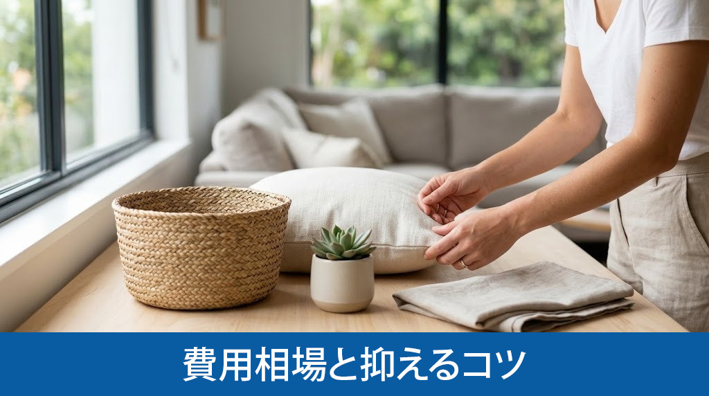 ホームステージングの費用相場と抑えるコツ