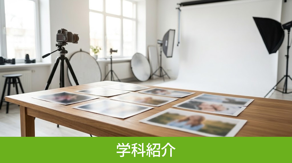 「日本写真芸術専門学校」の学科紹介
