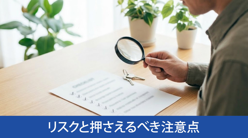 不動産売却時のリスクと押さえるべき注意点