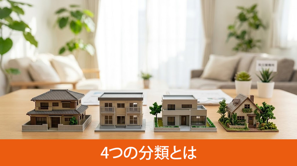 空き家の4つの分類とは