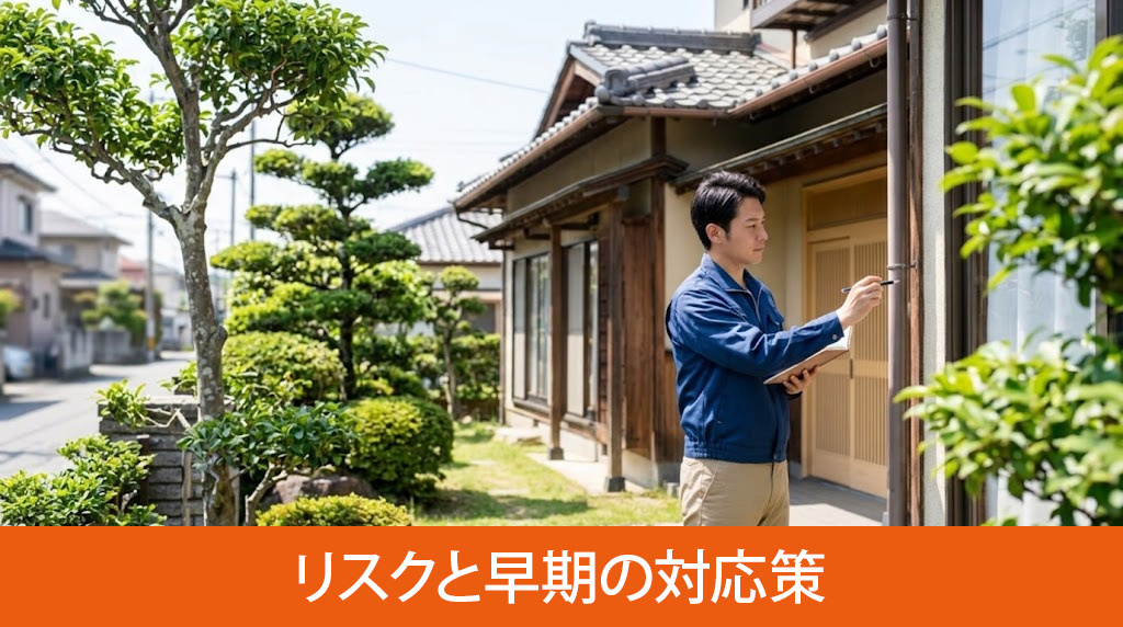 空き家を放置するリスクと早期の対応策