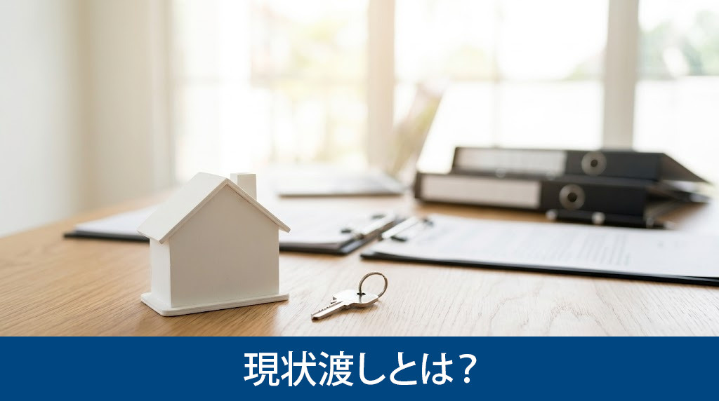 現状渡しとは?
