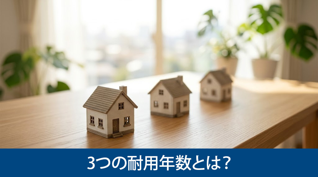 3つの耐用年数とは?