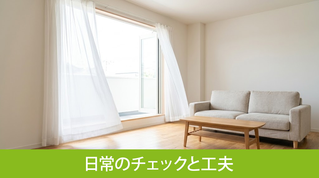 一戸建てを長持ちさせる日常のチェックと工夫