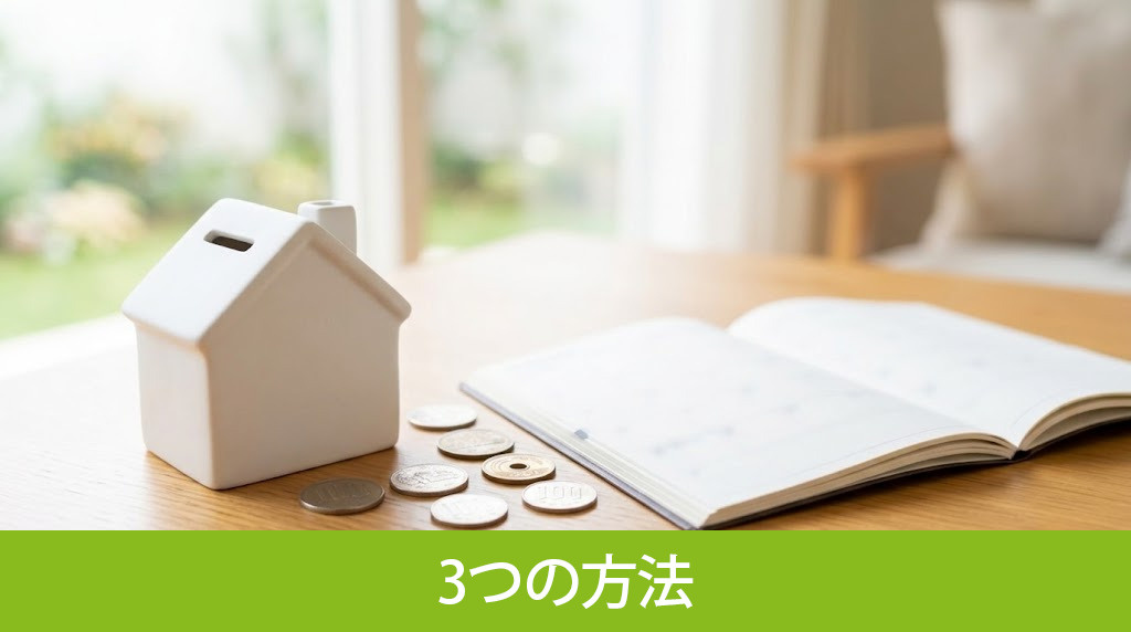 一戸建てをより安く買う3つの方法