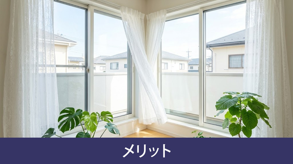 角部屋を選ぶメリット
