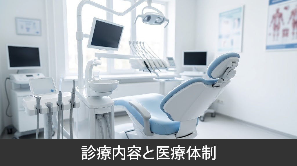 「JUN歯科クリニック」の診療内容と医療体制