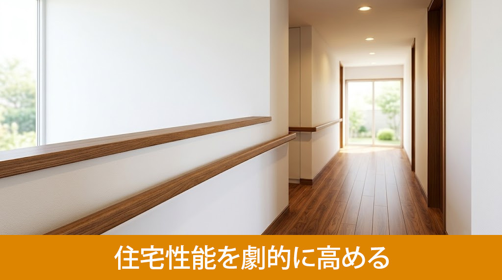 リノベーションで住宅性能を劇的に高める