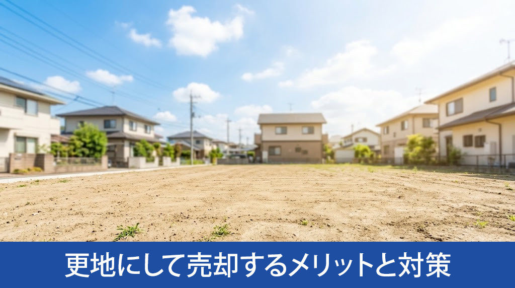空き家を更地にして売却するメリットと対策