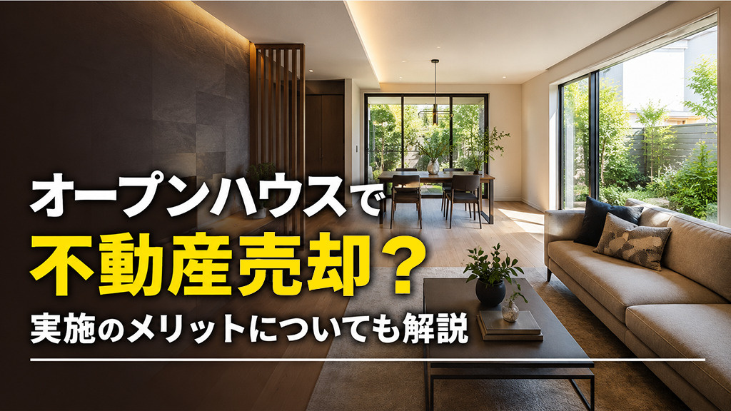 オープンハウスで不動産売却?実施のメリットについても解説