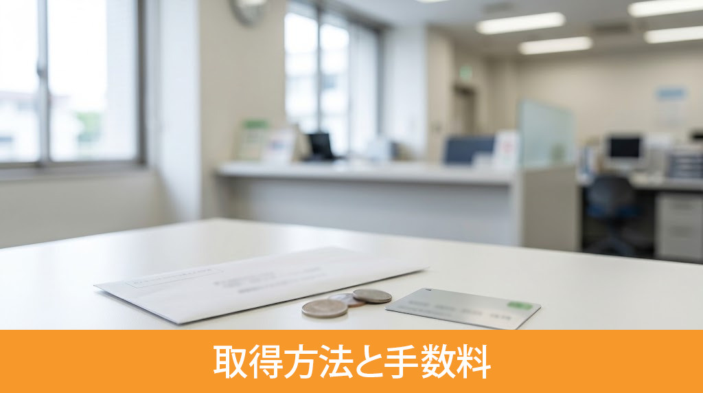 固定資産評価証明書の取得方法と手数料