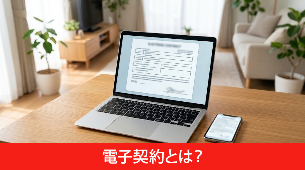 賃貸物件の電子契約とは?