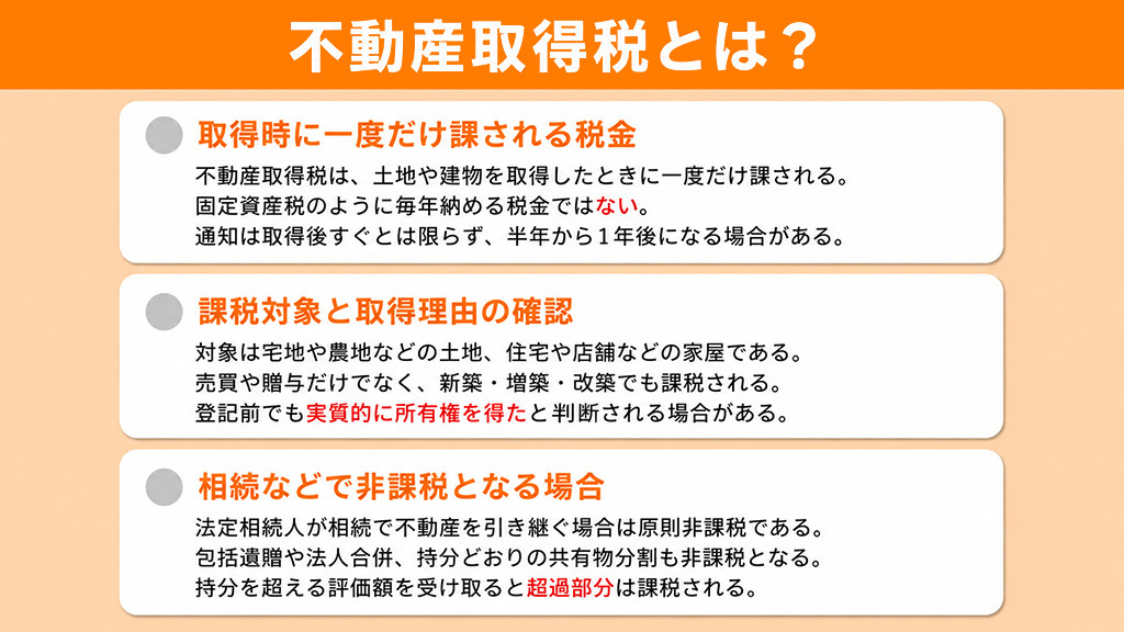 不動産取得税とは?