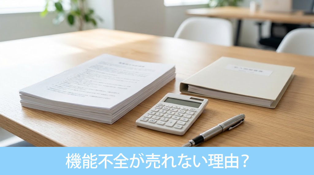 管理組合の機能不全が売れない理由?