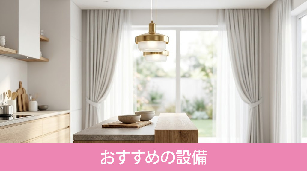 注文住宅の施主支給におすすめの設備