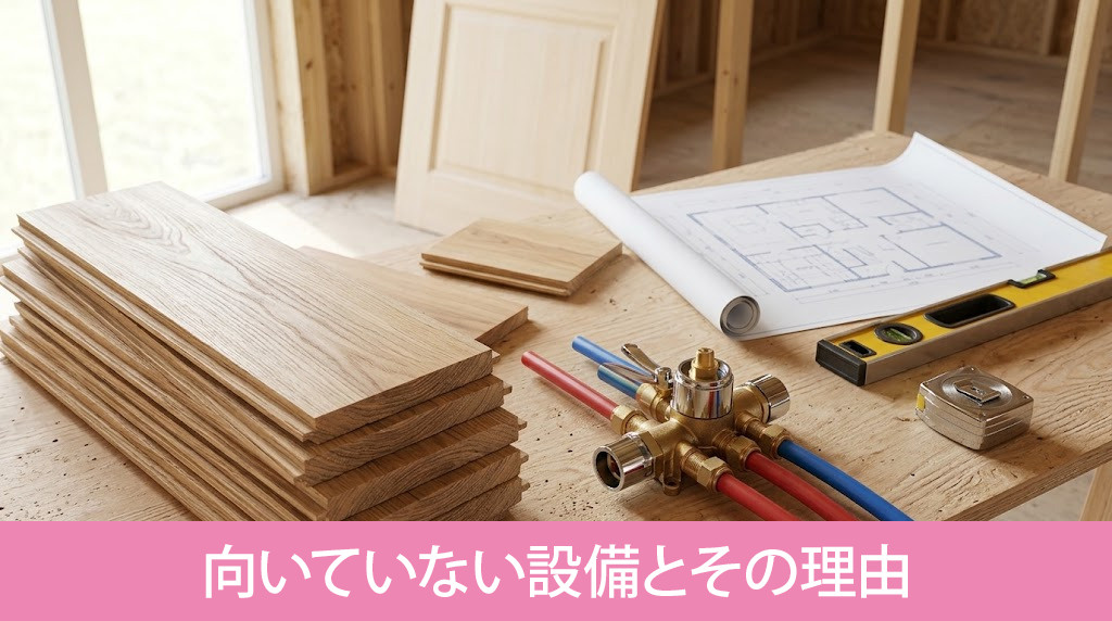 注文住宅の施主支給に向いていない設備とその理由