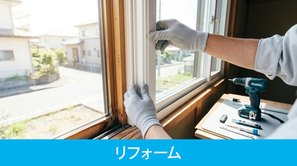 根本的な暑さの解決にはリフォーム