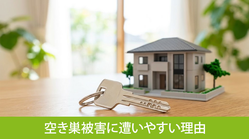 新築一戸建てが空き巣被害に遭いやすい理由