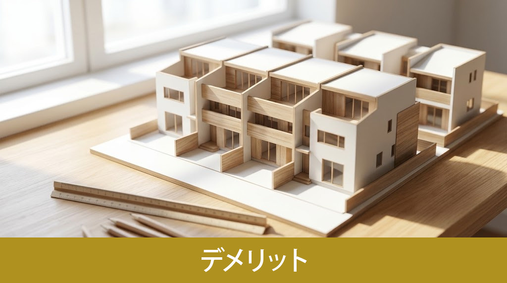 資産価値に影響するタウンハウスのデメリット