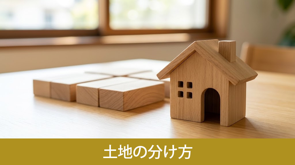 複数の相続人がいる場合の土地の分け方