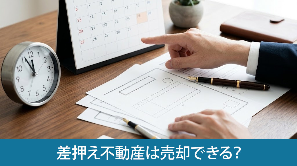 差押え不動産は売却できる?