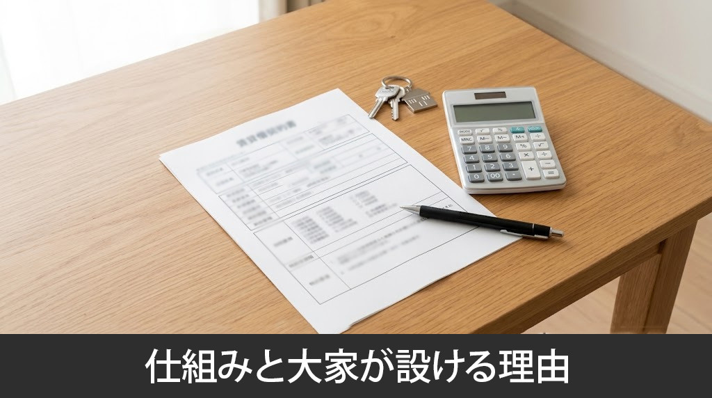 フリーレント賃貸の仕組みと大家が設ける理由