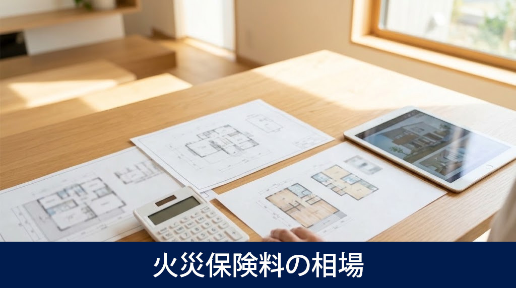 構造や面積別の火災保険料の相場