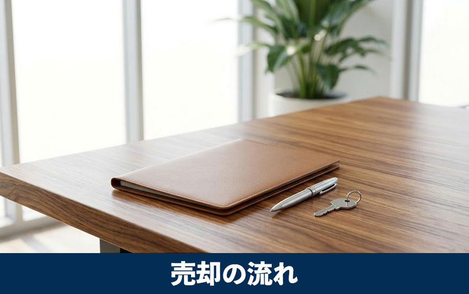 スムーズな取引を実現する売却の流れ