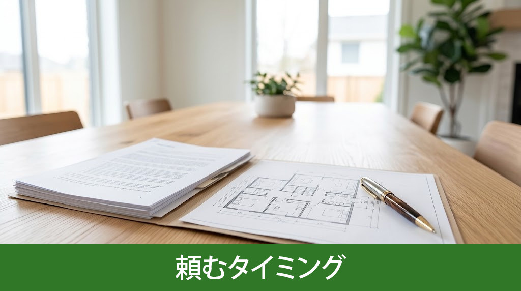 建売住宅にホームインスペクションを頼むタイミング