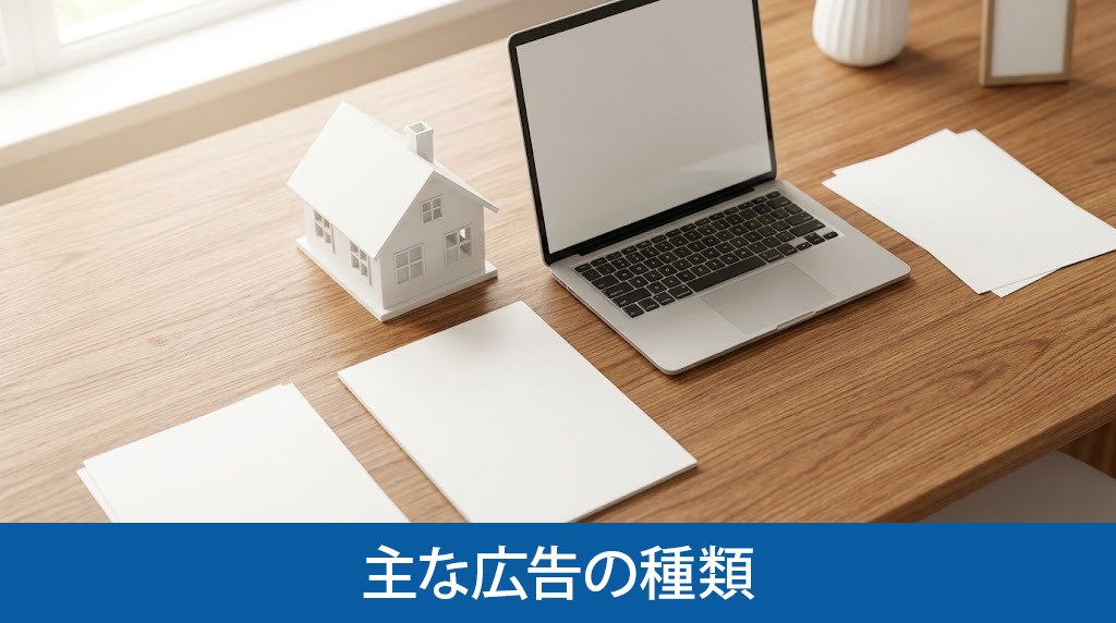 不動産売却で活用される主な広告の種類