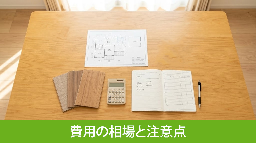 フローリング張替え費用の相場と注意点