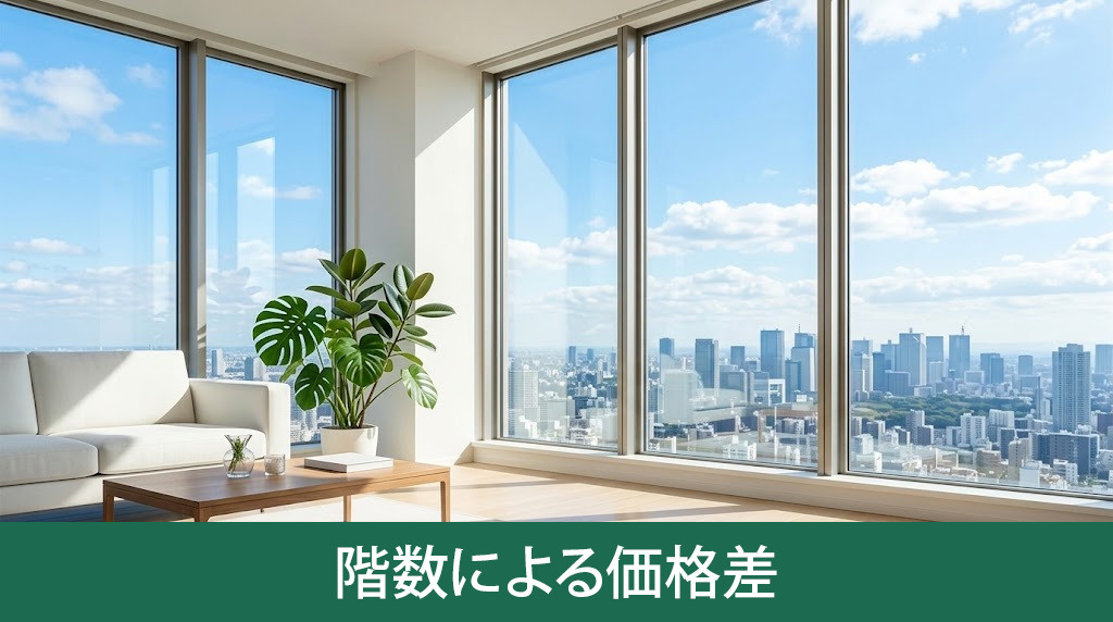 マンション売却時の階数による価格差