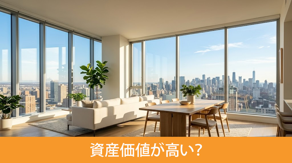 マンションの角部屋は資産価値が高い?