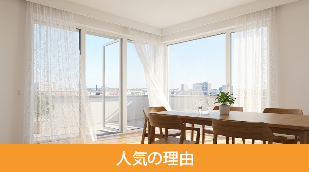 マンションの角部屋の資産価値を支える人気の理由