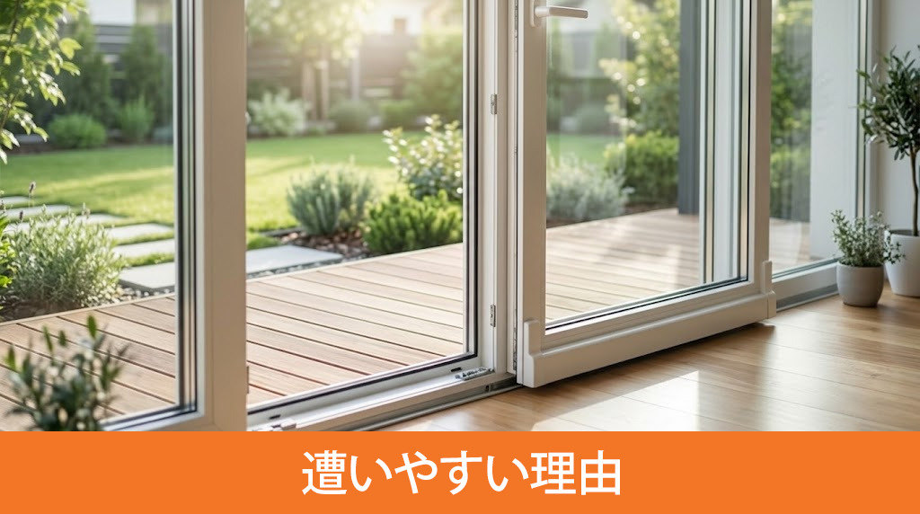 新築一戸建てが空き巣被害に遭いやすい理由