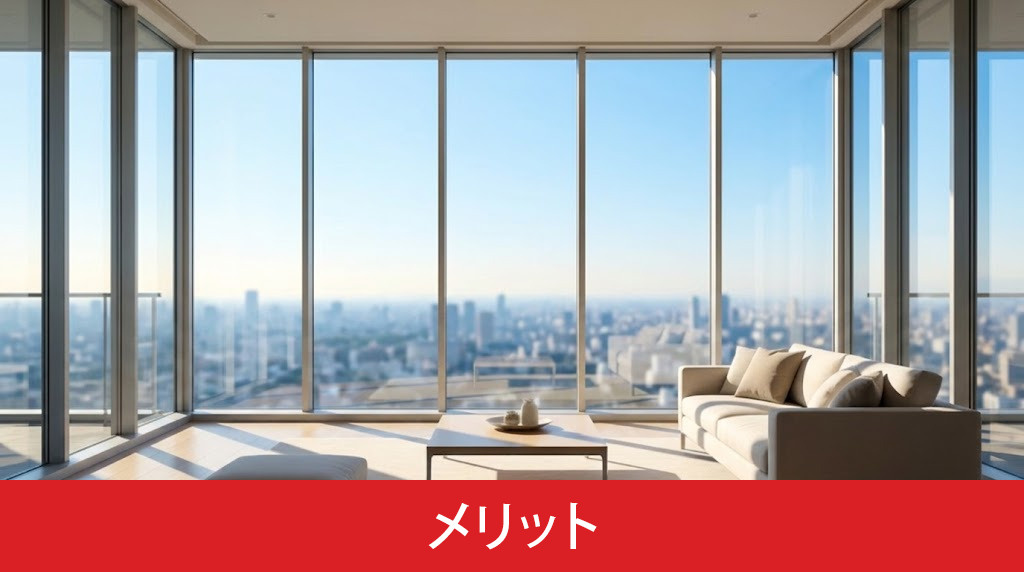 マンション最上階に住むメリット