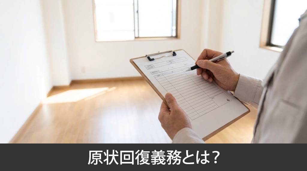 原状回復義務とは?