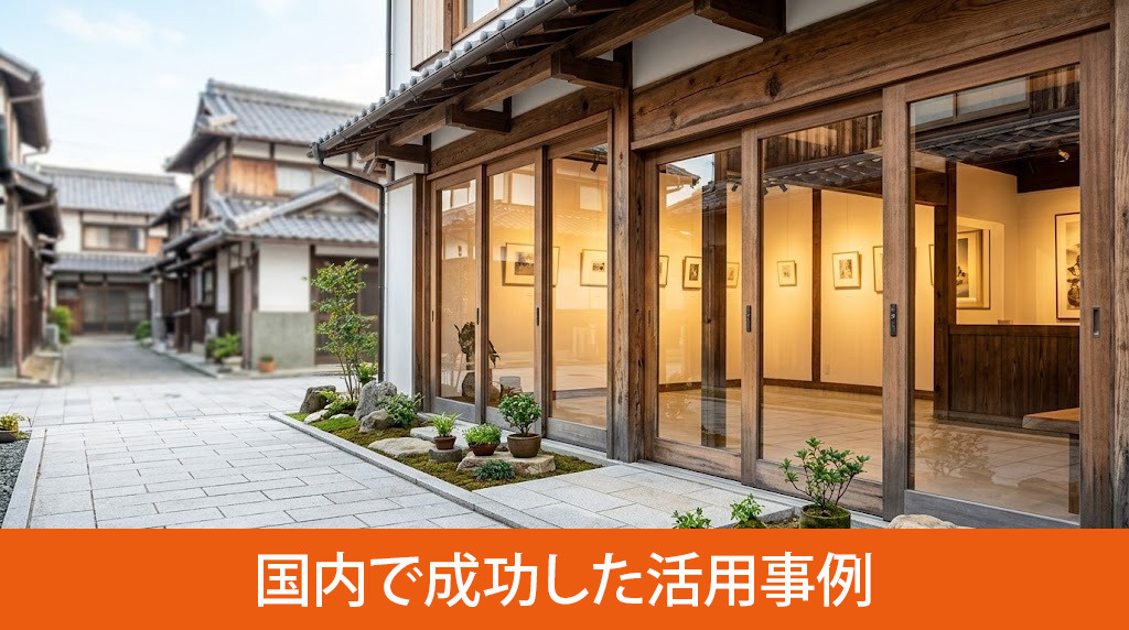 国内で成功した空き家とアートの活用事例