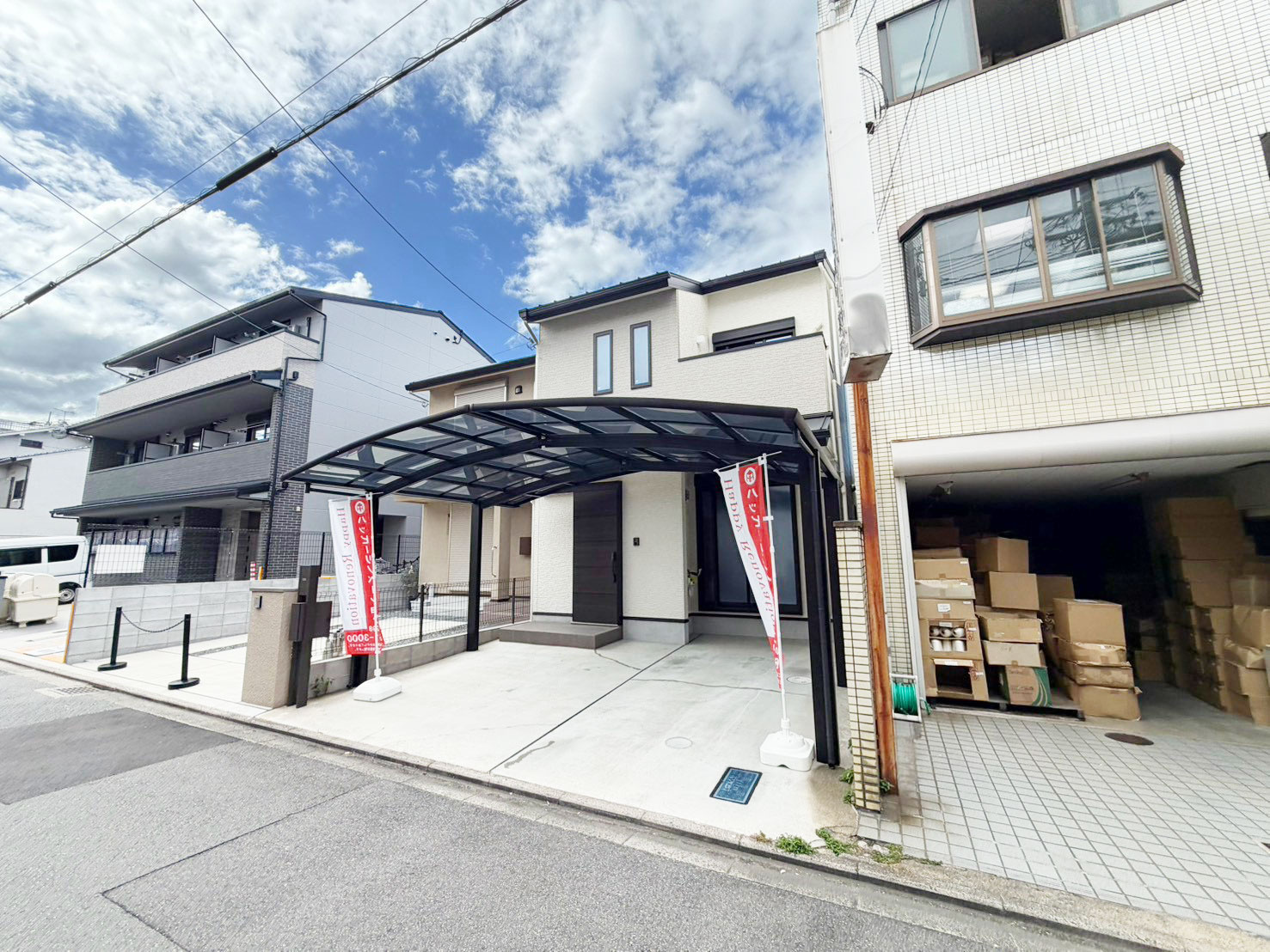 京都市北区衣笠高橋町中古戸建│3LDK+駐車2台可(車種制限有)